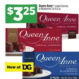 Dollar General Queen Anne Cordial Cherries or Blueberries offer