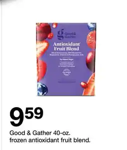 Target Good & Gather 40-oz. frozen antioxidant fruit blend offer