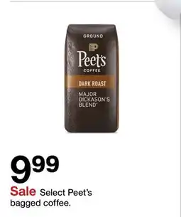 Target Select Peet's bagged coffee offer