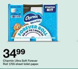 Target Charmin Ultra Soft Forever Roll 1, 700-sheet toilet paper offer