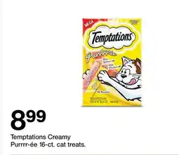 Target Temptations Creamy Purrrr-ée 16-ct. cat treats offer