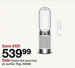 Target Dyson Hot and Cool air purifier offer