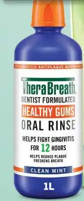 Target TheraBreath Healthy Gums 33.8-oz. oral rinse offer