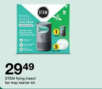 Target STEM flying insect fan trap starter kit offer