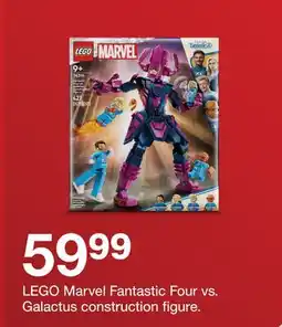 Target LEGO Marvel Fantastic Four vs. Galactus construction figure offer