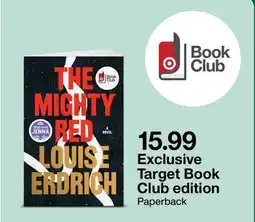 Target Target Book Club edition Paperback offer