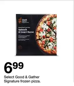 Target Select Good & Gather Signature frozen pizza offer