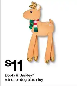 Target Boots & Barkley reindeer dog plush toy offer
