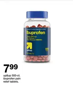 Target up&up 500-ct. ibuprofen pain relief tablets offer