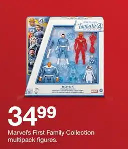 Target Marvel's First Family Collection multipack figures offer