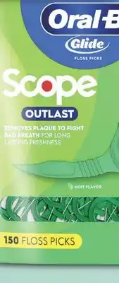 Target Oral-B Glide 150-ct. dental floss picks offer