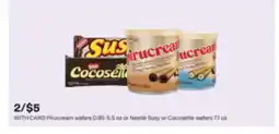 CVS Pirucream wafers 0.85-5.5 oz or Nestlé Susy or Cocosette wafers 7.1 oz offer