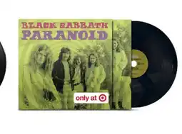 Target Black Sabbath Paranoid Tiny Vinyl offer