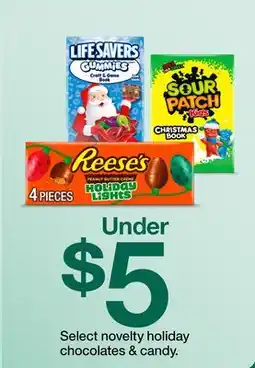 Target Select novelty holiday chocolates & candy offer