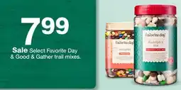 Target Select Favorite Day & Good & Gather trail mixes offer
