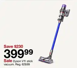 Target Dyson V11 stick vacuum offer