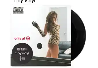 Target Tate Mcrae Tiny Vinyl offer