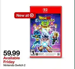 Target Nintendo Switch 2 offer
