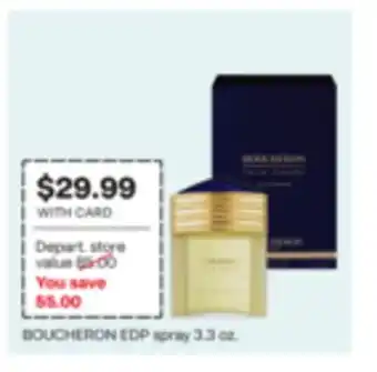 CVS BOUCHERON EDP spray offer