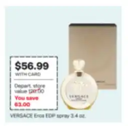 CVS VERSACE Eros EDP spray offer