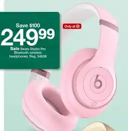 Target Beats Studio Pro Bluetooth Wireless Headphones offer