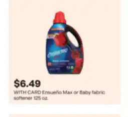 CVS Ensueño Max or Baby fabric softener offer