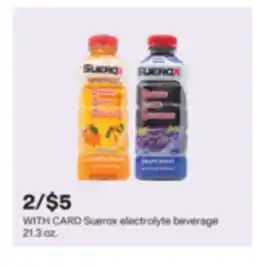 CVS Suerox electrolyte beverage offer