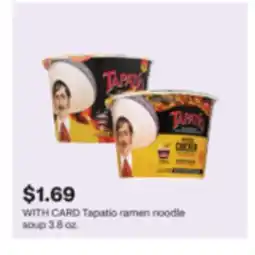 CVS Tapatío ramen noodle soup offer