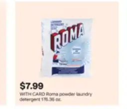 CVS Roma powder laundry detergent offer