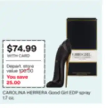 CVS CAROLINA HERRERA Good Girl EDP spray offer