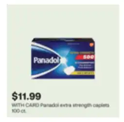 CVS Panadol extra strength caplets offer