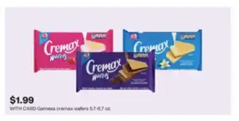 CVS Gamesa cremax wafers offer