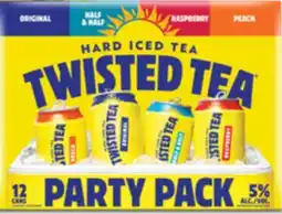 Target Select Twisted Tea & 12-pk. drinks offer