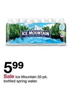 Target Ice Mountain offer