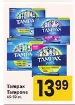 Safeway Tampax Tampons offer