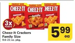 Safeway Cheez-It Crackers Family Size offer