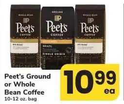 Safeway Peet's Coffee offer