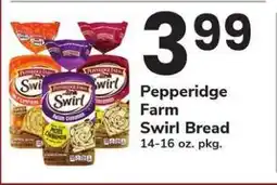 Safeway Pepperidge Farm Swirl Bread offer