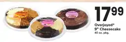 Safeway Overjoyed 9 Cheesecake offer