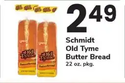 Safeway Schmidt Old Tyme Butter Bread offer