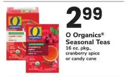 Safeway O Organics Seasonal Teas offer