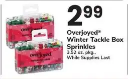 Safeway Overjoyed Winter Tackle Box Sprinkles offer