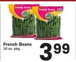Safeway French Beans offer