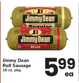 Safeway Jimmy Dean Roll Sausage offer