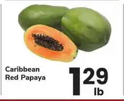 Safeway Caribbean Red Papaya offer