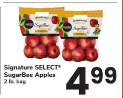 Safeway Signature SELECT SugarBee Apples offer