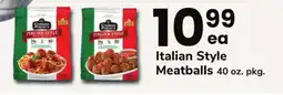 Safeway Italian Style Meatballs offer