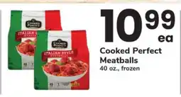 Safeway Cooked Perfect Meatballs offer