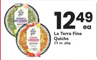 Safeway La Terra Fina Quiche offer