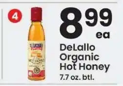 Safeway DeLallo Organic Hot Honey offer